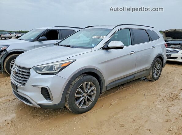 KM8SM4HFXHU173070 2017 HYUNDAI SANTA FE Silver Задня ліва чверть