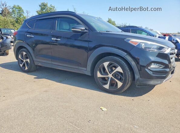 KM8J3CA27GU134256 2016 HYUNDAI TUCSON Black Vista frontal