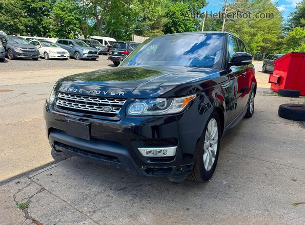 SALWR2VF6GA632426 2016 LAND ROVER RANGE Black Հետևի ձախ