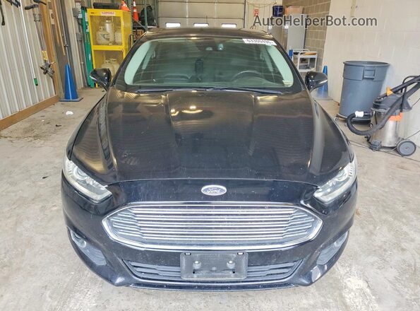 3FA6P0HD5GR176880 2016 FORD FUSION Black Widok z tyłu