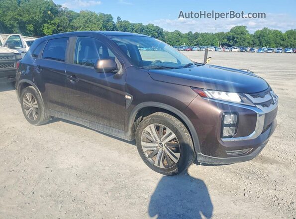 JA4AP3AU9LU019222 2020 MITSUBISHI OUTLANDER Brown Вид спереду