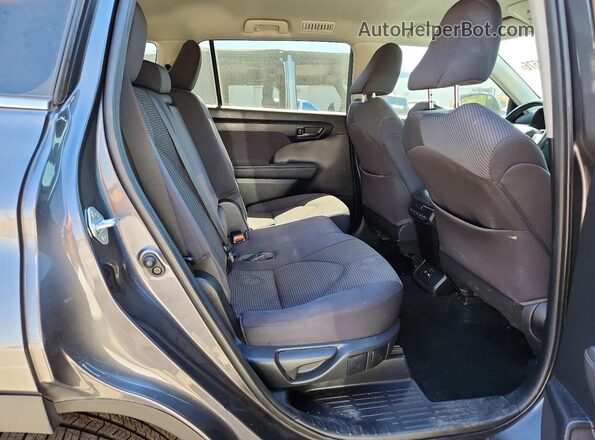 5TDCZRAH1MS039999 2021 TOYOTA HIGHLANDER Серый Вид подкапотного пространства
