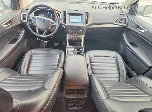 2FMPK3J9XKBC40404 2019 FORD EDGE White Vista del cuadro de instrumentos