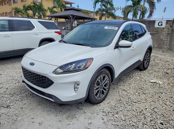 1FMCU0H66LUA35564 2020 FORD ESCAPE White Rear left