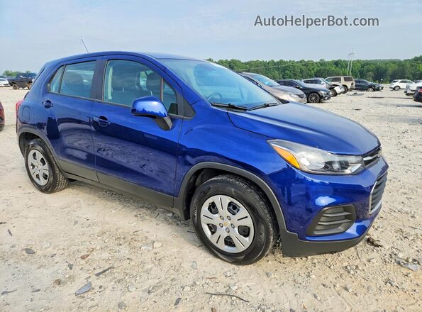 3GNCJKSB6HL190784 2017 CHEVROLET TRAX Blue წინა მარჯვენა