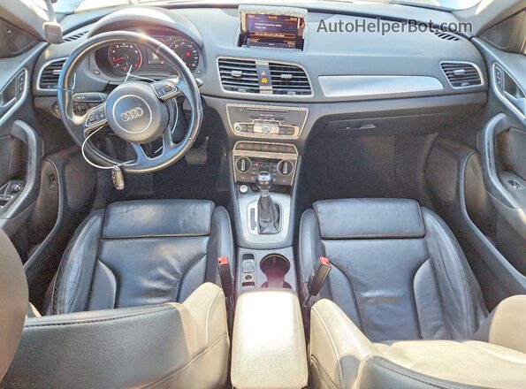WA1HCCFS4HR006342 2017 AUDI Q3 White Սարքավորումների վահանակի տեսք
