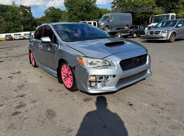JF1VA1B67H9818865 2017 SUBARU WRX Silver Widok z przodu