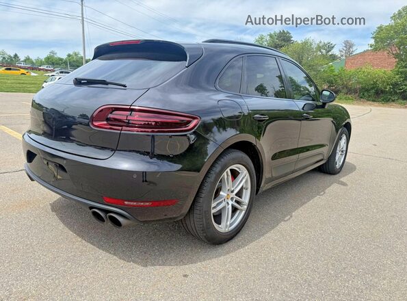 WP1AG2A51HLB56322 2017 PORSCHE MACAN Black Առջևի աջ