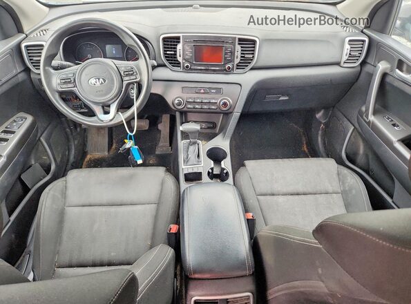 KNDPM3AC7K7625941 2019 KIA SPORTAGE Серый Вид щитка приборов