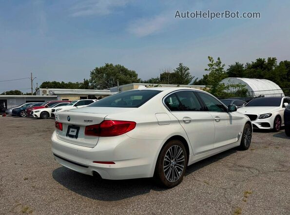 WBAJR7C07LCD10180 2020 BMW 5 SERIES White Դիմացի տեսք