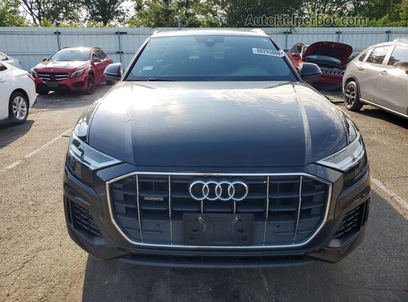 WA1AVAF13KD011544 2019 AUDI Q8 Black Rear view
