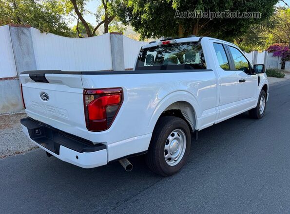 1FTEX1KP0SKD57817 2025 FORD F150 Белый Вид спереди