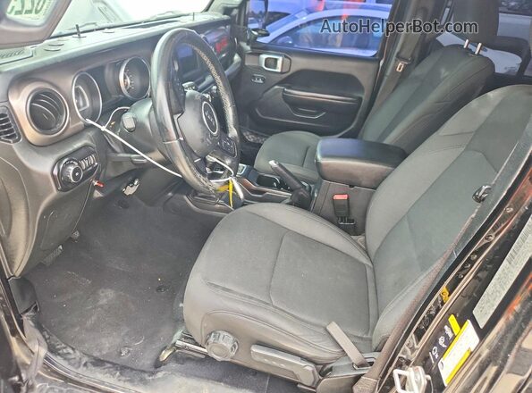 1C4HJXDG9LW241203 2020 JEEP WRANGLER Black Widok deski rozdzielczej