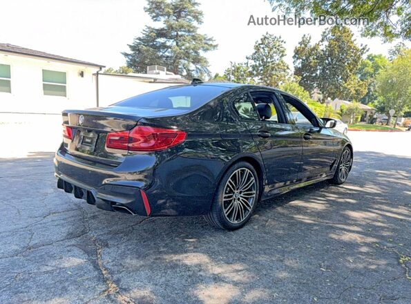 WBAJS1C05LWW82727 2020 BMW 5 SERIES Black Front view
