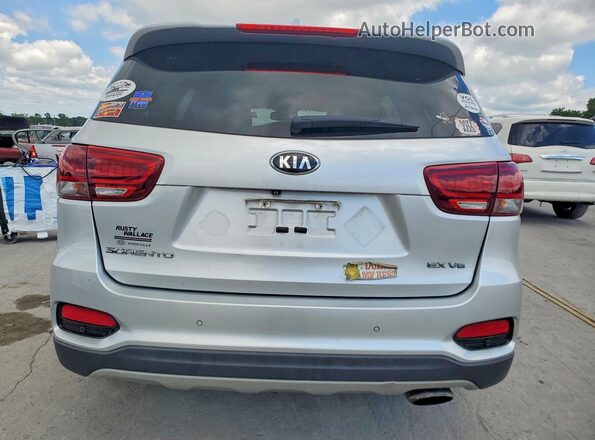 5XYPHDA57KG447639 2019 KIA SORENTO Silver Սալոնի դիմացի տեսք