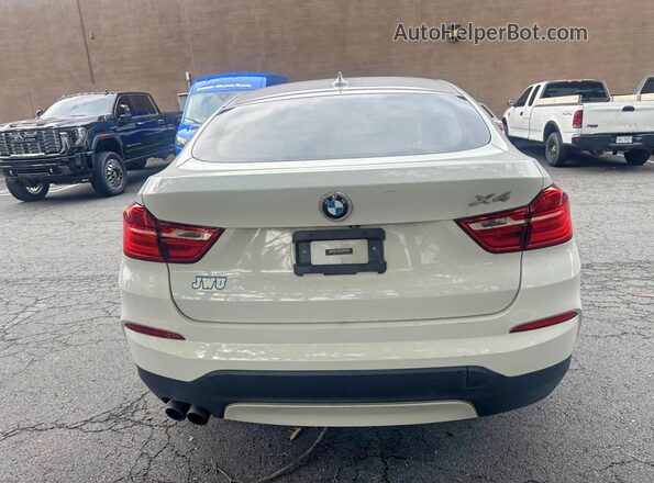 5UXXW3C51G0M89913 2016 BMW X4 White Front view