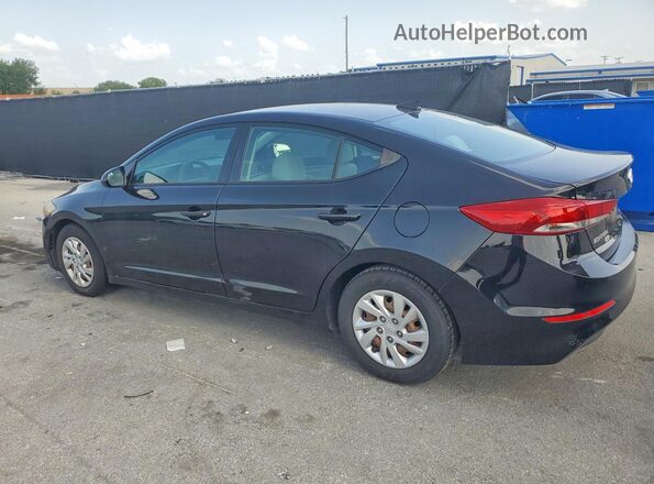 5NPD74LFXHH089403 2017 HYUNDAI ELANTRA Black უკანა მარჯვენა