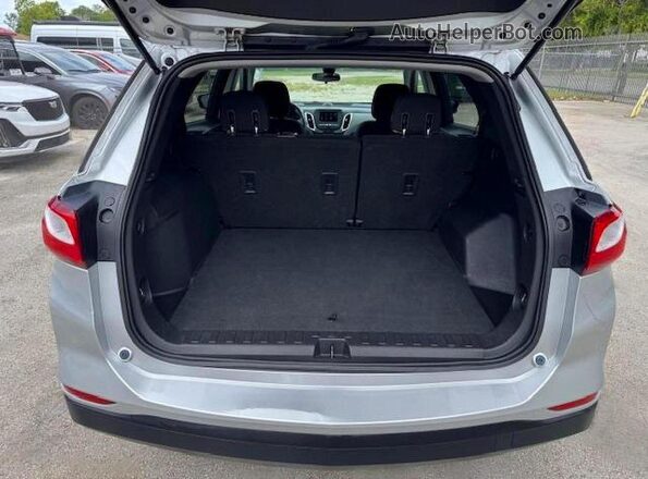 3GNAXHEV3LS731142 2020 CHEVROLET EQUINOX Silver წინა სალონის ხედი