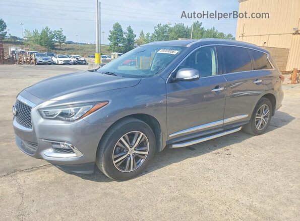 5N1DL0MN3KC564625 2019 INFINITI QX60 Gray უკანა მარცხენა