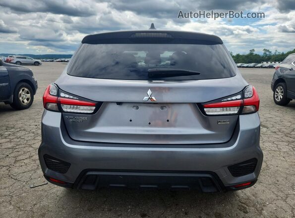 JA4APUAU1MU030898 2021 MITSUBISHI OUTLANDER Gray Widok wnętrza z przodu
