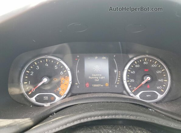 ZACCJABT2GPD02952 2016 JEEP RENEGADE White უკანა სავარძლების ხედი