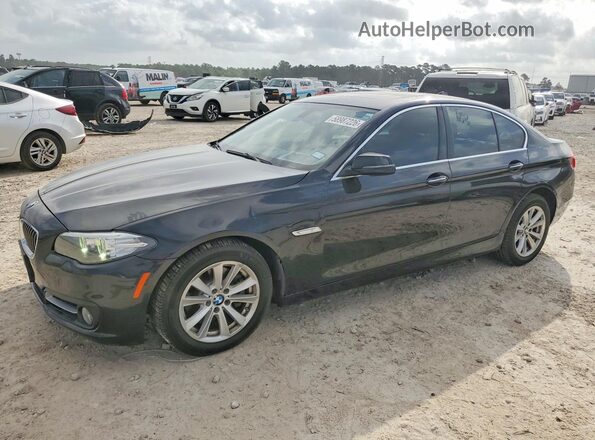WBA5A7C53GG147088 2016 BMW 5 SERIES Black Задня ліва чверть