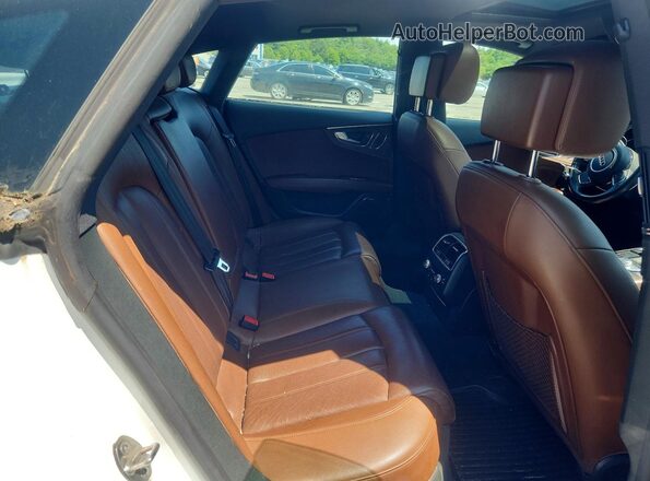 WAU2GAFCXGN005437 2016 AUDI A7 White Вид задньої частини салону