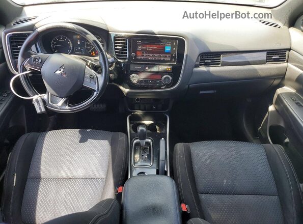 JA4AD3A3XJZ022565 2018 MITSUBISHI OUTLANDER Blue Widok zestawu wskaźników
