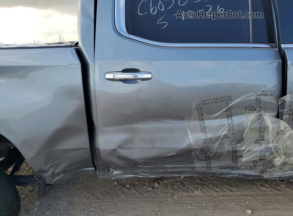 2GCPAEED1P1111286 2023 CHEVROLET SILVERADO Gray Rear interior view