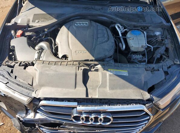 WAUC8AFC5JN047068 2018 AUDI A6 Black Widok komory silnika