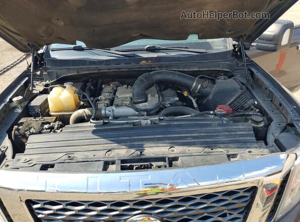 1N6BA1F24GN500967 2016 NISSAN TITAN Коричневый Вид подкапотного пространства