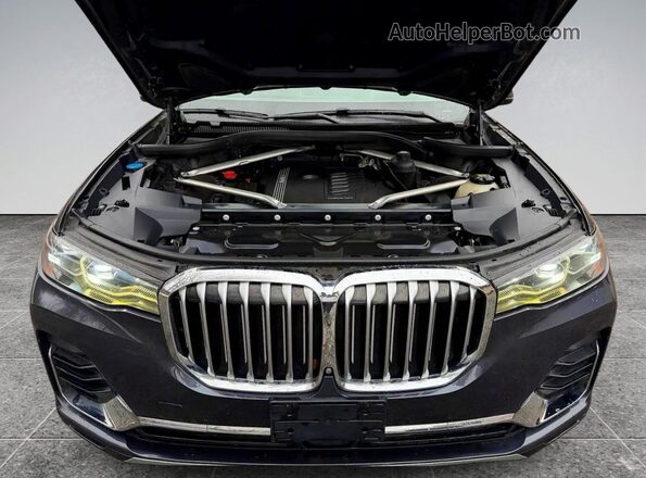 5UXCW2C52KLB43713 2019 BMW X7 Gray Widok deski rozdzielczej