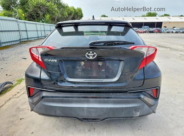 JTNKHMBX9J1007281 2018 TOYOTA C-HR Black Front interior view