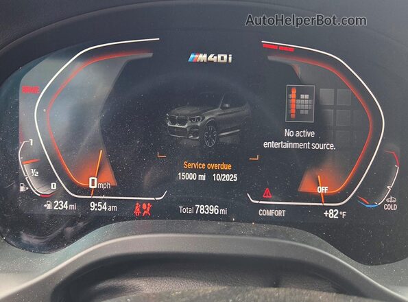 5UXTY9C01M9F21561 2021 BMW X3 Black Widok tylnych siedzeń