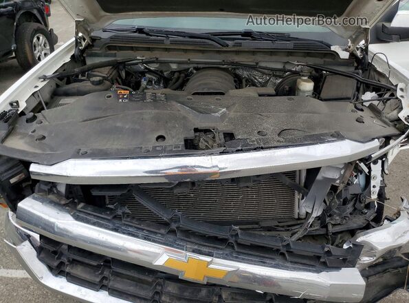 3GCPCRECXGG348438 2016 CHEVROLET SILVERADO White ძრავის განყოფილების ხედი