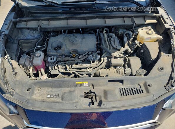5TDGARAH4NS511395 2022 TOYOTA HIGHLANDER Blue Vista del compartimento del motor
