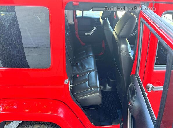 1C4BJWFG2GL182208 2016 JEEP WRANGLER Red წინა სალონის ხედი