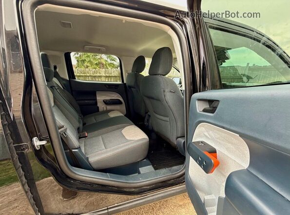 3FTTW8E98NRA52842 2022 FORD MAVERICK Black Вид салону спереду
