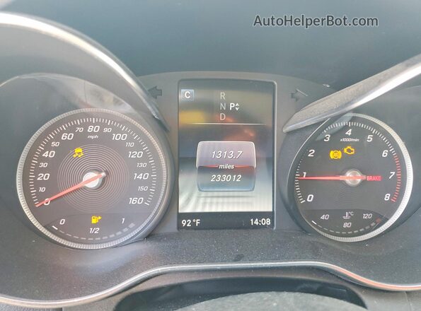 55SWF4KB2HU213493 2017 MERCEDES-BENZ C-CLASS Black Вид задніх сидінь