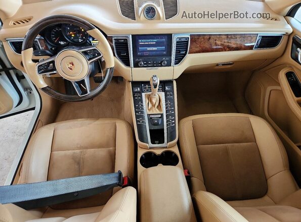 WP1AA2A50HLB07467 2017 PORSCHE MACAN White Սարքավորումների վահանակի տեսք