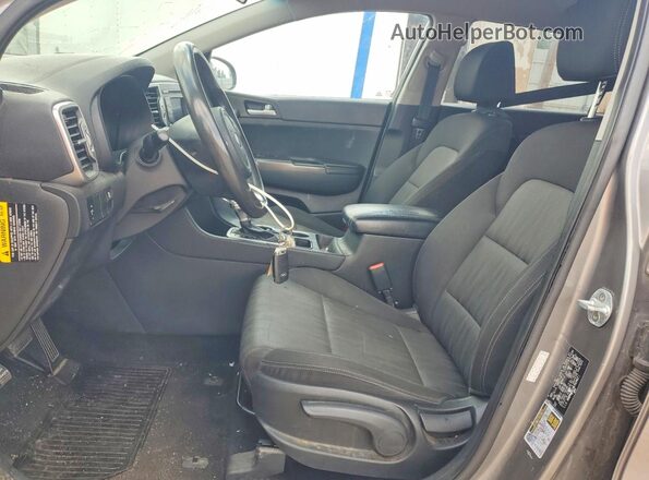 KNDPM3AC0K7513417 2019 KIA SPORTAGE Silver Widok deski rozdzielczej
