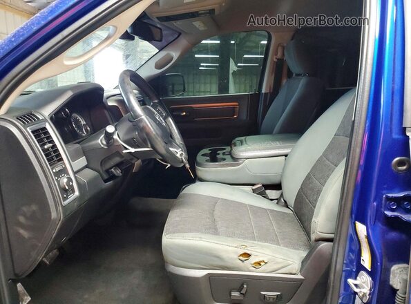 3C6RR6LT5GG318182 2016 RAM 1500 Blue Vista del salpicadero