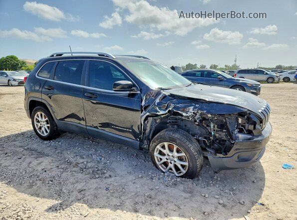 1C4PJLCB1HW613523 2017 JEEP CHEROKEE Black Front view