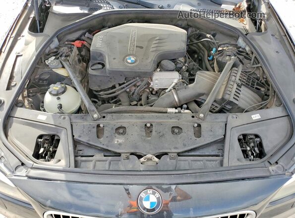 WBA5A7C53GG147088 2016 BMW 5 SERIES Black Вид підкапотного простору