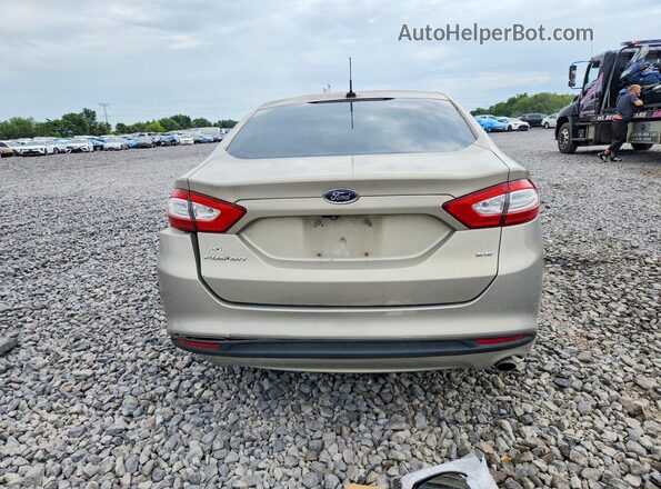 3FA6P0H71GR212140 2016 FORD FUSION Tan Vista interior delantera