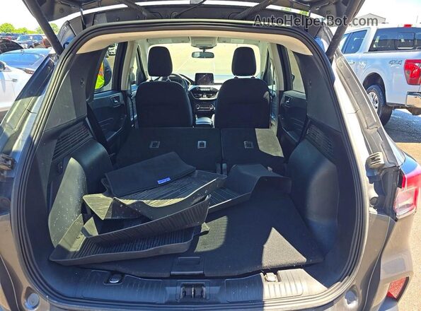 1FMCU9G65NUA89009 2022 FORD ESCAPE Серый Вид задней части салона