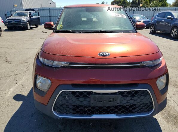 KNDJ23AU6L7076884 2020 KIA SOUL Orange Vista trasera