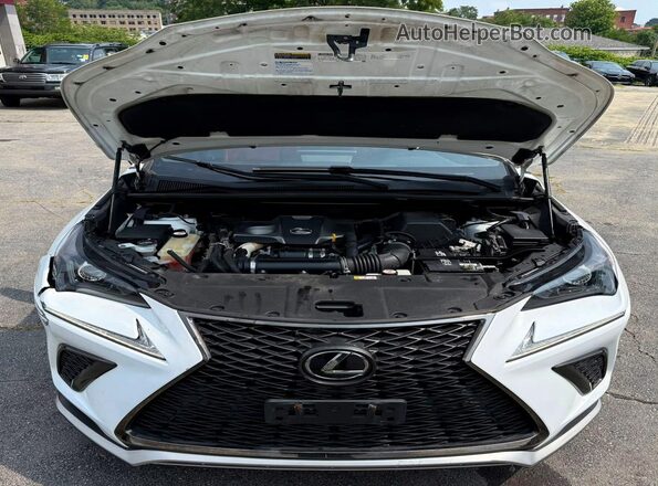 JTJSARDZ1L5006364 2020 LEXUS NX White Widok deski rozdzielczej