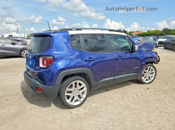ZACNJCBB7MPM43262 2021 JEEP RENEGADE Blue Передня права чверть