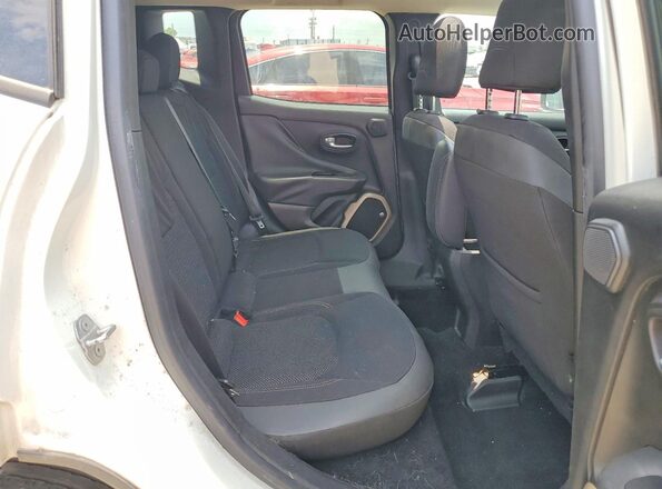 ZACCJABT2GPD02952 2016 JEEP RENEGADE White უკანა სალონის ხედი